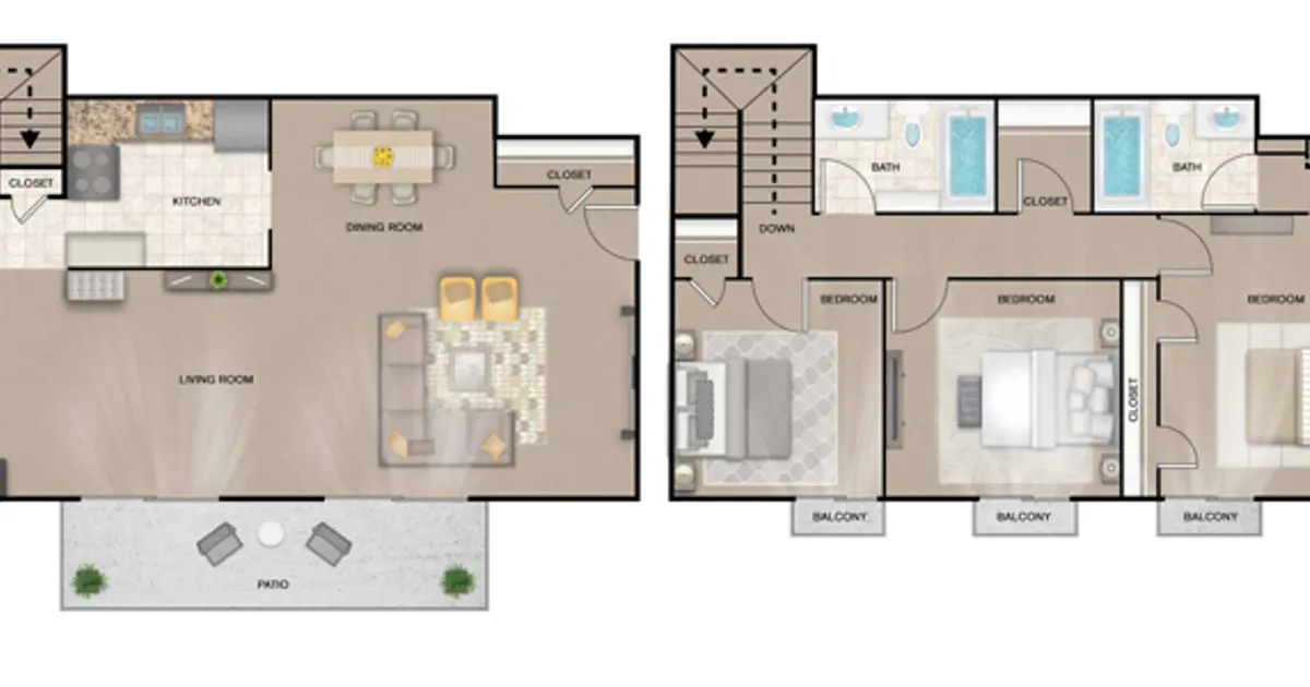 Affordable 1, 2, & 3 Bed Apartments in Dallas Las Lomas